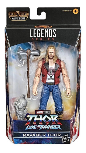 Brinquedo Boneco Thor Amor E Trovão Thor De Colete F1408