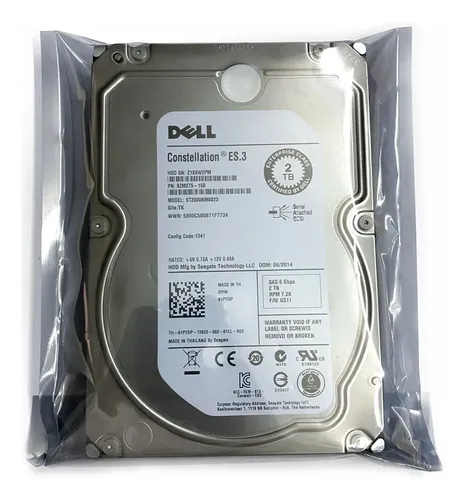 Hd Sas Dell 3.5 Constellation Seagate 2tb 1p7dp St2000nm0023
