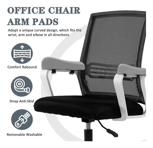 Capullos De Almohadillas De Reposabrazos De Silla De Oficina