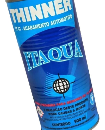 Kit C/ 12 Thinner 16 Multiuso 900ml Itaqua