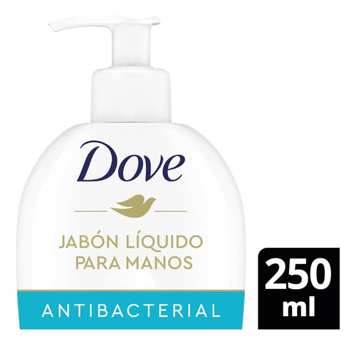 Dove Jabon Liquido Cuida Y Protege Antibacterial X 250ml