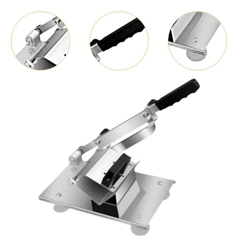 Para Cortadora Manual De Carne Congelada Máquina Rebanadora
