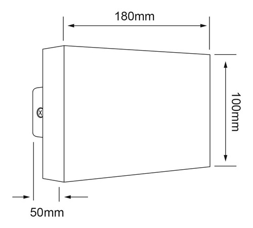 Imagen 5 de 7 de Luminaria Para Muro Exterior, Gris 17w, Luz Cálida Tecnolite