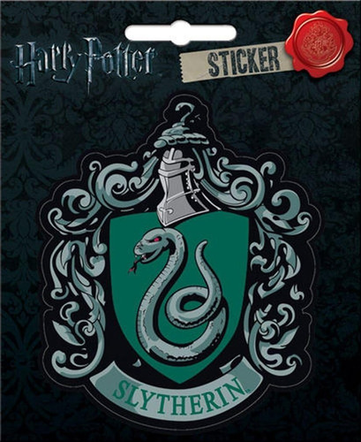 Harry Potter Slytherin 10cm Full Colour Sticker