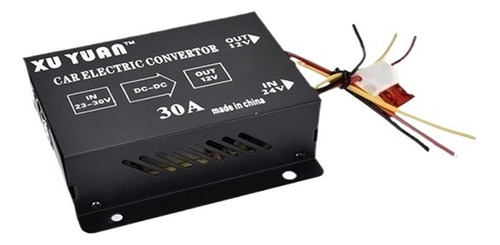 Dc 24v A 12v Convertidor De Potencia Del Coche 30a 360w Volt