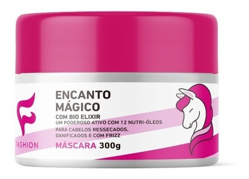 6 Mascara De Hidratação Capilar Encanto Do Unicornio Fashion