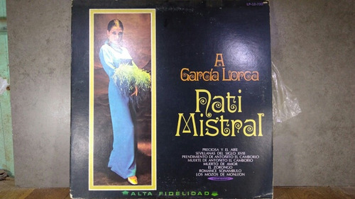 D803 Nati Mistral A García Lorca Lp C7