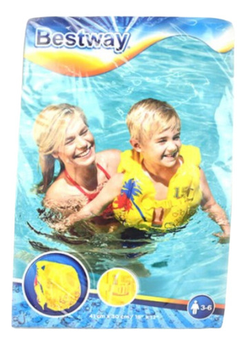 Chaleco Salvavidas Inflable Grande Niños De 3-6 Años