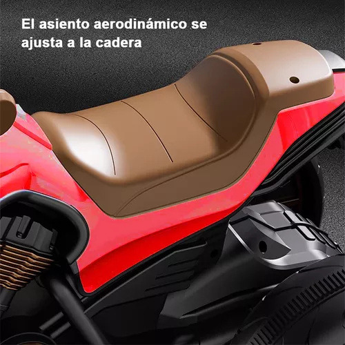 Motocicleta electrica para niños Heaimo YYMTC color rojo