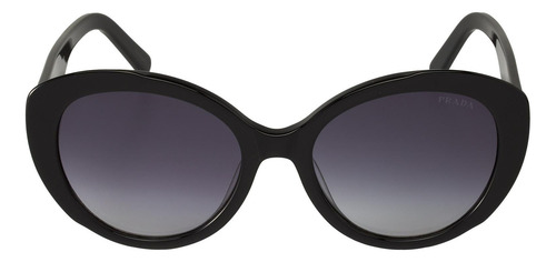 Prada Spr 01y 1ab-0a7 Square Shape Gris Degradado Negro (Usado)