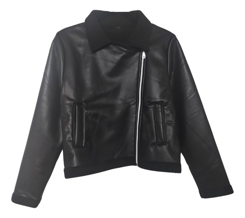 Campera Gamulán De Eco Cuero Corderito Campera Ysabela