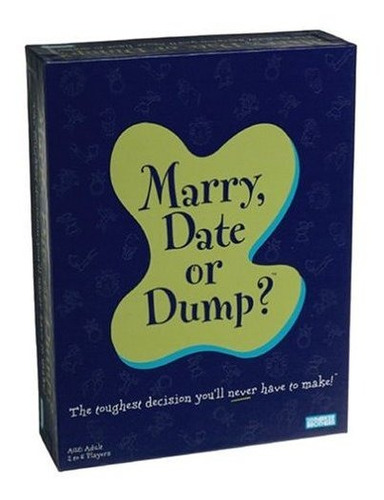 Milton Bradley Marry, Date O Dump  Juego