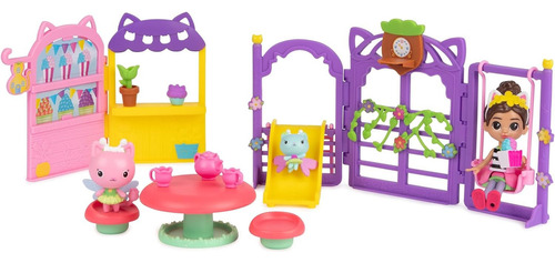 Gabby's Dollhouse Spin Master 6065911 Kitty Fairy Garden Party 25x4cm