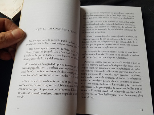 Las Once Mil Vergas Guillaume Apollinaire Erotismo (Usado)