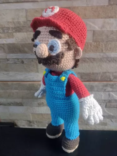 Peluche Mario bros, tejido crochet amigurumi