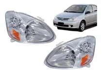Comprar Par Focos Optico Delanteros Toyota Yaris Sedan 2003 Al 2005