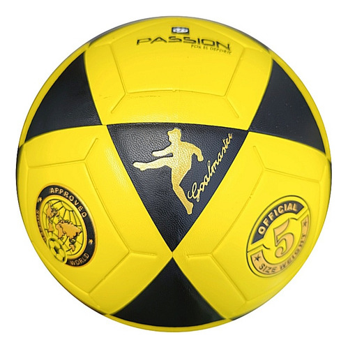 Pelota De Futbol Passion #5 Cuero Pu Peso Y Medida Oficial