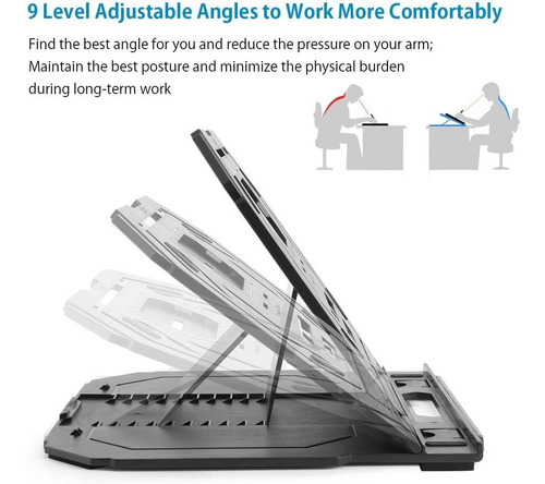 Estante P/ Tablet Frunsi, 9 Niveles De Altura, Plegable,gris