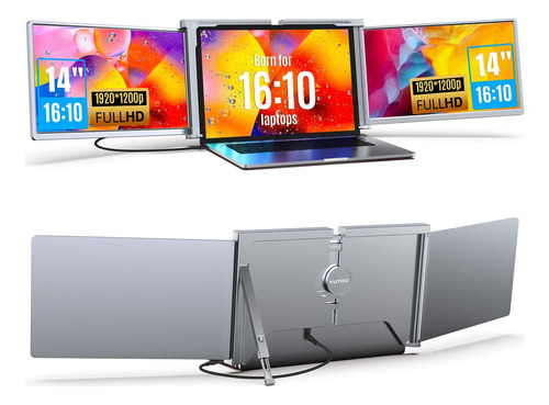 Yutoo Extensor De Pantalla Triple Para Computadora Portátil,