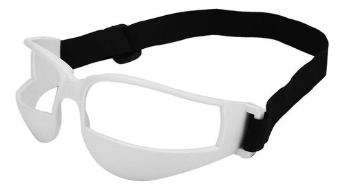 Gafas De Baloncesto Hombres Mujeres Correa Elástica Blanco