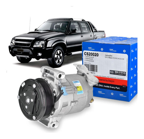 Compressor Ar Gm S10 2000 2001 2002 2003 2004 2005 Delphi