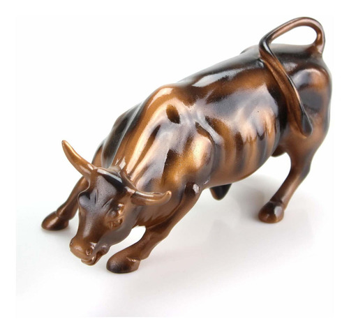 Figura Oficial Bronce Wall Street Bull Stock Market Nyc Xl