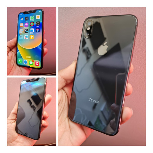 iPhone X Negro 64gb Bateria 100 Face Id Full Libre