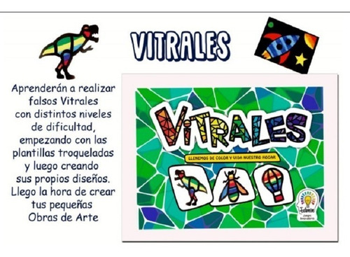 Vitrales -  Kit Arma Tus Falsos Vitrales Juego Creacion