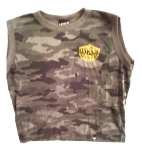 Aurojul--remera Camuflada Le Utthe-s/mangas-t.10