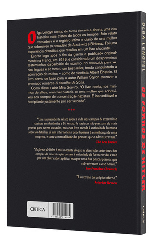 Fornos De Hitler, Os - Uma Sobrevivente De Auschwitz