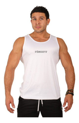 Playera / Tank Top Deportiva Con Bata Para Hombre, Fenix Fit