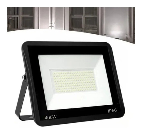 Lh Refletor Floodlight 400 W Preto