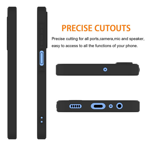 Funda Protectora De Silicona Líquida A Prueba De Golpes Para Samsung Galaxy S23 Ultra S23fe Plus