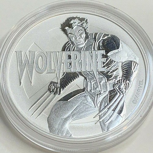 Onza De Plata Marvel Wolverine 2021