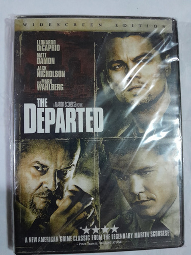 Dvd - Los Infiltrados  - Leonardo Dicaprio - Jack Nicholson 