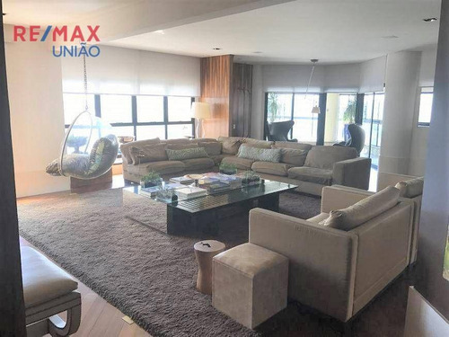 Imagem 4 de 14 de Apartamento Com 4 Dormitórios À Venda, 430 M² Por R$ 3.440.000,00 - Paraíso Do Morumbi - São Paulo/sp - Ap1344
