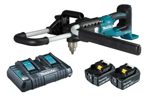 Perfurador De Solo Makita Ddg460zx9 Sem Broca 5ah Carregador