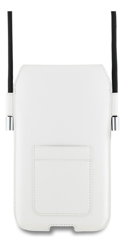 Cartera Lacoste Universal Monograma - Blanco Original