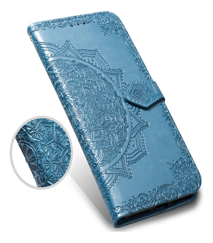 Funda Para Oppo Reno 5f/a94 5g/f19 Pro+, Funda Tipo Cartera Con Tapa, Estampado De Poliuretano, Ranura Para Tarjetas Ant
