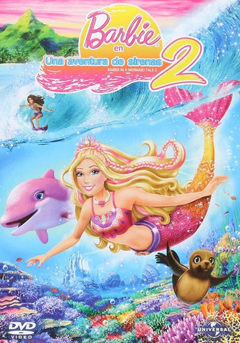 Barbie En Una Aventura De Sirenas 2 | Dvd Película Nueva
