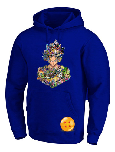 Sudadera Dragon Ball Dragon Ball Z Gt Collage Goku (clasica)