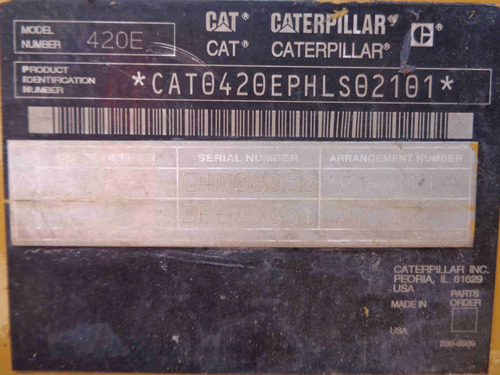 Cat 420e (2006)