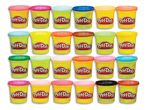 Play-doh, Paquete Con 24 Colores (amazon Exclusive)