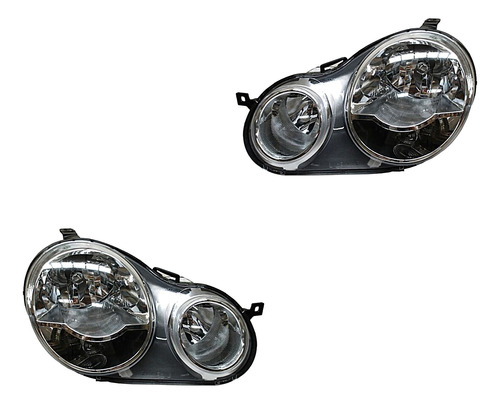 Par Faros Vw Polo 03 04 05 06 07 2003 2004 2005 2006 2007