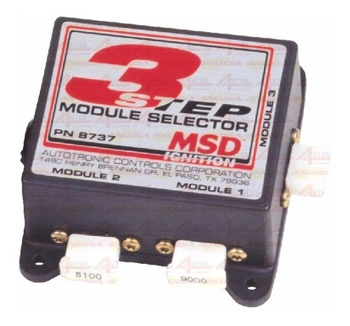 Msd 3step Modulo Seletor Rpm #8737 Cód.:01415