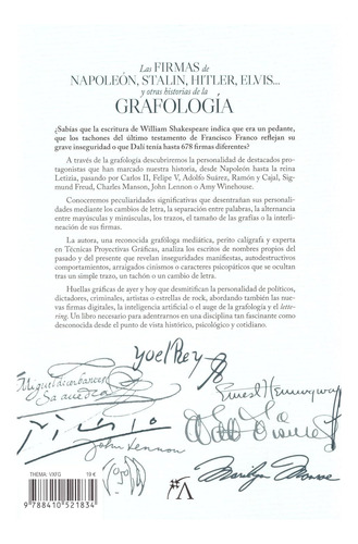 Las Firmas De Napoleón, Stalin, Hitler, Elvis. Arnás, M.