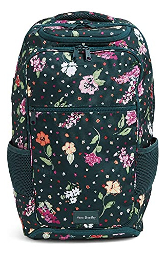 Mochila Ligera Vera Bradley Hope Blooms Teal