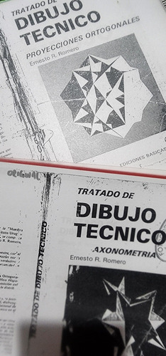 Libro Tratado De Dibujo Técnico Tomo 1 Y 2 Fotocopias