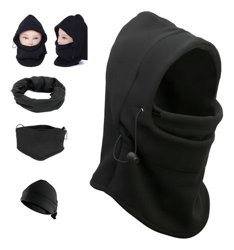 30 Mascara Termica Balaclava Frio Bufanda Moto Gorro Color Multicolor