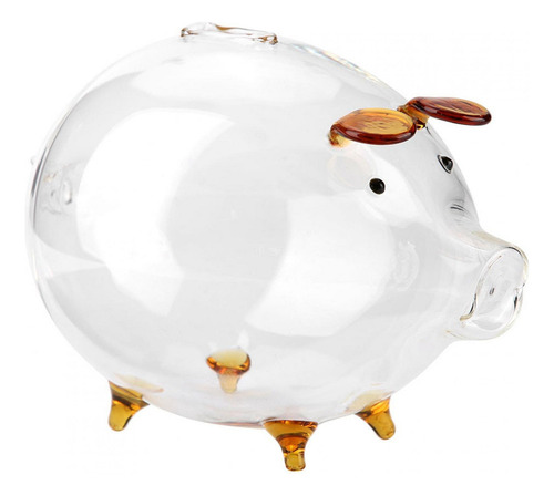 M Pote De Dinheiro, Cofrinho De Vidro, Transparente